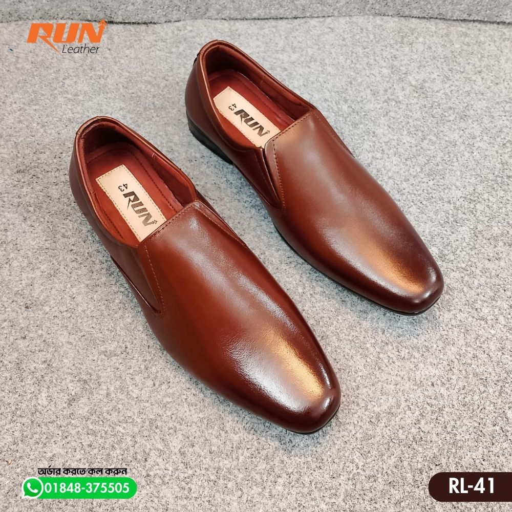 100%  Genuine Leather Formal Shoes RL-41